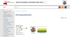 Desktop Screenshot of bip.milicz.pl